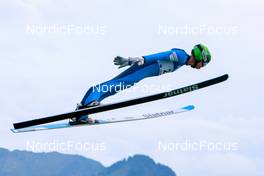 30.08.2022, Oberstdorf, Germany (GER): Arttu Maekiaho (FIN) - FIS Nordic Combined Summer Grand Prix men and women, individual gundersen HS137/10km men, training and PCR, Oberstdorf (GER). www.nordicfocus.com. © Volk/NordicFocus. Every downloaded picture is fee-liable.