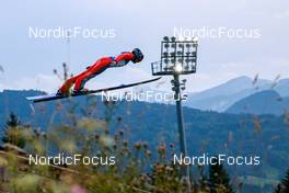 30.08.2022, Oberstdorf, Germany (GER): Jasper Good (USA) - FIS Nordic Combined Summer Grand Prix men and women, individual gundersen HS137/10km men, training and PCR, Oberstdorf (GER). www.nordicfocus.com. © Volk/NordicFocus. Every downloaded picture is fee-liable.