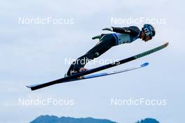 30.08.2022, Oberstdorf, Germany (GER): Domenico Mariotti (ITA) - FIS Nordic Combined Summer Grand Prix men and women, individual gundersen HS137/10km men, training and PCR, Oberstdorf (GER). www.nordicfocus.com. © Volk/NordicFocus. Every downloaded picture is fee-liable.