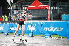 31.08.2022, Oberstdorf, Germany (GER): Jenny Nowak (GER) - FIS Nordic Combined Summer Grand Prix men and women, individual gundersen HS106/5km women, Oberstdorf (GER). www.nordicfocus.com. © Volk/NordicFocus. Every downloaded picture is fee-liable.