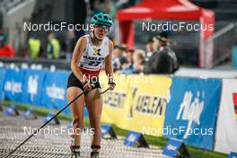 31.08.2022, Oberstdorf, Germany (GER): Tess Arnone (USA) - FIS Nordic Combined Summer Grand Prix men and women, individual gundersen HS106/5km women, Oberstdorf (GER). www.nordicfocus.com. © Volk/NordicFocus. Every downloaded picture is fee-liable.
