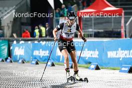 31.08.2022, Oberstdorf, Germany (GER): Gyda Westvold Hansen (NOR) - FIS Nordic Combined Summer Grand Prix men and women, individual gundersen HS106/5km women, Oberstdorf (GER). www.nordicfocus.com. © Volk/NordicFocus. Every downloaded picture is fee-liable.