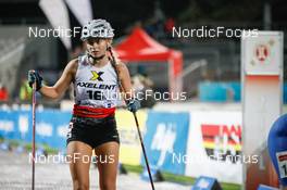31.08.2022, Oberstdorf, Germany (GER): Cindy Haasch (GER) - FIS Nordic Combined Summer Grand Prix men and women, individual gundersen HS106/5km women, Oberstdorf (GER). www.nordicfocus.com. © Volk/NordicFocus. Every downloaded picture is fee-liable.