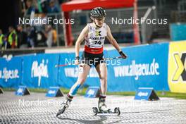 31.08.2022, Oberstdorf, Germany (GER): Anne Haeckel (GER) - FIS Nordic Combined Summer Grand Prix men and women, individual gundersen HS106/5km women, Oberstdorf (GER). www.nordicfocus.com. © Volk/NordicFocus. Every downloaded picture is fee-liable.