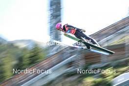 30.08.2022, Oberstdorf, Germany (GER): Nathalie Armbruster (GER) - FIS Nordic Combined Summer Grand Prix men and women, individual gundersen HS106/5km women, Oberstdorf (GER). www.nordicfocus.com. © Volk/NordicFocus. Every downloaded picture is fee-liable.