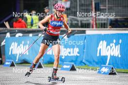 31.08.2022, Oberstdorf, Germany (GER): Nathalie Armbruster (GER) - FIS Nordic Combined Summer Grand Prix men and women, individual gundersen HS106/5km women, Oberstdorf (GER). www.nordicfocus.com. © Volk/NordicFocus. Every downloaded picture is fee-liable.