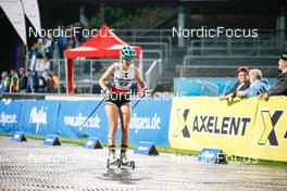 31.08.2022, Oberstdorf, Germany (GER): Tess Arnone (USA) - FIS Nordic Combined Summer Grand Prix men and women, individual gundersen HS106/5km women, Oberstdorf (GER). www.nordicfocus.com. © Volk/NordicFocus. Every downloaded picture is fee-liable.