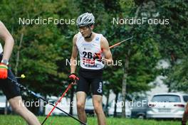 03.09.2022, Tschagguns, Austria (AUT): Eero Hirvonen (FIN) - FIS Nordic Combined Summer Grand Prix men and women, individual gundersen HS108/10km men, Tschagguns (AUT). www.nordicfocus.com. © Volk/NordicFocus. Every downloaded picture is fee-liable.