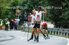 03.09.2022, Tschagguns, Austria (AUT): Jasper Good (USA) - FIS Nordic Combined Summer Grand Prix men and women, individual gundersen HS108/10km men, Tschagguns (AUT). www.nordicfocus.com. © Volk/NordicFocus. Every downloaded picture is fee-liable.