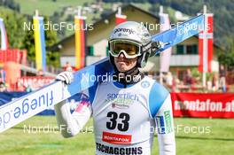 04.09.2022, Tschagguns, Austria (AUT): Gasper Brecl (SLO) - FIS Nordic Combined Summer Grand Prix men and women, individual gundersen HS108/10km men, Tschagguns (AUT). www.nordicfocus.com. © Volk/NordicFocus. Every downloaded picture is fee-liable.