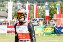 04.09.2022, Tschagguns, Austria (AUT): Samuel Costa (ITA) - FIS Nordic Combined Summer Grand Prix men and women, individual gundersen HS108/10km men, Tschagguns (AUT). www.nordicfocus.com. © Volk/NordicFocus. Every downloaded picture is fee-liable.