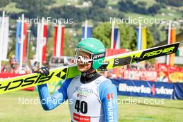 04.09.2022, Tschagguns, Austria (AUT): David Mach (GER) - FIS Nordic Combined Summer Grand Prix men and women, individual gundersen HS108/10km men, Tschagguns (AUT). www.nordicfocus.com. © Volk/NordicFocus. Every downloaded picture is fee-liable.