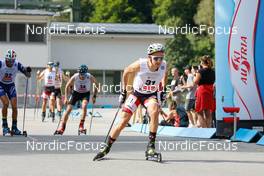04.09.2022, Tschagguns, Austria (AUT): Fabio Obermeyr (AUT) - FIS Nordic Combined Summer Grand Prix men and women, individual gundersen HS108/10km men, Tschagguns (AUT). www.nordicfocus.com. © Volk/NordicFocus. Every downloaded picture is fee-liable.