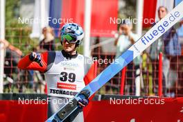 04.09.2022, Tschagguns, Austria (AUT): Benjamin Loomis (USA) - FIS Nordic Combined Summer Grand Prix men and women, individual gundersen HS108/10km men, Tschagguns (AUT). www.nordicfocus.com. © Volk/NordicFocus. Every downloaded picture is fee-liable.