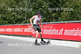 04.09.2022, Tschagguns, Austria (AUT): Jared Shumate (USA) - FIS Nordic Combined Summer Grand Prix men and women, individual gundersen HS108/10km men, Tschagguns (AUT). www.nordicfocus.com. © Volk/NordicFocus. Every downloaded picture is fee-liable.