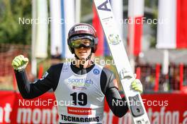 04.09.2022, Tschagguns, Austria (AUT): Gael Blondeau (FRA) - FIS Nordic Combined Summer Grand Prix men and women, individual gundersen HS108/10km men, Tschagguns (AUT). www.nordicfocus.com. © Volk/NordicFocus. Every downloaded picture is fee-liable.