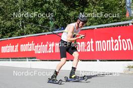 04.09.2022, Tschagguns, Austria (AUT): Dmytro Mazurchuk (UKR) - FIS Nordic Combined Summer Grand Prix men and women, individual gundersen HS108/10km men, Tschagguns (AUT). www.nordicfocus.com. © Volk/NordicFocus. Every downloaded picture is fee-liable.