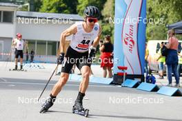 04.09.2022, Tschagguns, Austria (AUT): Jasper Good (USA) - FIS Nordic Combined Summer Grand Prix men and women, individual gundersen HS108/10km men, Tschagguns (AUT). www.nordicfocus.com. © Volk/NordicFocus. Every downloaded picture is fee-liable.