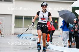 03.09.2022, Tschagguns, Austria (AUT): Lisa Hirner (AUT) - FIS Nordic Combined Summer Grand Prix men and women, individual gundersen HS108/5km women, Tschagguns (AUT). www.nordicfocus.com. © Volk/NordicFocus. Every downloaded picture is fee-liable.
