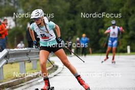 03.09.2022, Tschagguns, Austria (AUT): Cindy Haasch (GER) - FIS Nordic Combined Summer Grand Prix men and women, individual gundersen HS108/5km women, Tschagguns (AUT). www.nordicfocus.com. © Volk/NordicFocus. Every downloaded picture is fee-liable.