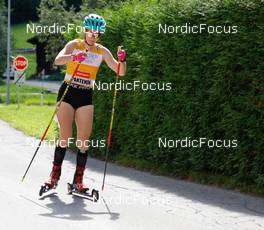 04.09.2022, Tschagguns, Austria (AUT): Ema Volavsek (SLO) - FIS Nordic Combined Summer Grand Prix men and women, individual gundersen HS108/5km women, Tschagguns (AUT). www.nordicfocus.com. © Volk/NordicFocus. Every downloaded picture is fee-liable.