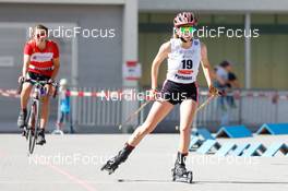 04.09.2022, Tschagguns, Austria (AUT): Marit Weichselbraun (AUT) - FIS Nordic Combined Summer Grand Prix men and women, individual gundersen HS108/5km women, Tschagguns (AUT). www.nordicfocus.com. © Volk/NordicFocus. Every downloaded picture is fee-liable.