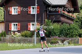 04.09.2022, Tschagguns, Austria (AUT): Gyda Westvold Hansen (NOR) - FIS Nordic Combined Summer Grand Prix men and women, individual gundersen HS108/5km women, Tschagguns (AUT). www.nordicfocus.com. © Volk/NordicFocus. Every downloaded picture is fee-liable.