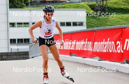 04.09.2022, Tschagguns, Austria (AUT): Minja Korhonen (FIN) - FIS Nordic Combined Summer Grand Prix men and women, individual gundersen HS108/5km women, Tschagguns (AUT). www.nordicfocus.com. © Volk/NordicFocus. Every downloaded picture is fee-liable.