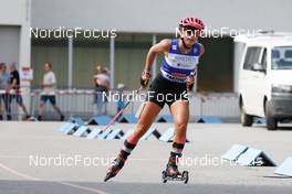 04.09.2022, Tschagguns, Austria (AUT): Nathalie Armbruster (GER) - FIS Nordic Combined Summer Grand Prix men and women, individual gundersen HS108/5km women, Tschagguns (AUT). www.nordicfocus.com. © Volk/NordicFocus. Every downloaded picture is fee-liable.