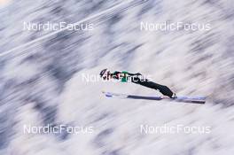 25.11.2022, Ruka, Finland (FIN): Marco Heinis (FRA) - FIS world cup nordic combined men, individual gundersen HS142/5km, Ruka (FIN). www.nordicfocus.com. © Thibaut/NordicFocus. Every downloaded picture is fee-liable.