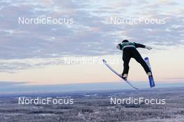 25.11.2022, Ruka, Finland (FIN): Domenico Mariotti (ITA) - FIS world cup nordic combined men, individual gundersen HS142/5km, Ruka (FIN). www.nordicfocus.com. © Thibaut/NordicFocus. Every downloaded picture is fee-liable.
