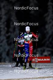 25.11.2022, Ruka, Finland (FIN): Matteo Baud (FRA) - FIS world cup nordic combined men, individual gundersen HS142/5km, Ruka (FIN). www.nordicfocus.com. © Thibaut/NordicFocus. Every downloaded picture is fee-liable.