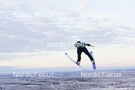 25.11.2022, Ruka, Finland (FIN): Domenico Mariotti (ITA) - FIS world cup nordic combined men, individual gundersen HS142/5km, Ruka (FIN). www.nordicfocus.com. © Thibaut/NordicFocus. Every downloaded picture is fee-liable.