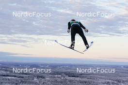 25.11.2022, Ruka, Finland (FIN): Raffaele Buzzi (ITA) - FIS world cup nordic combined men, individual gundersen HS142/5km, Ruka (FIN). www.nordicfocus.com. © Thibaut/NordicFocus. Every downloaded picture is fee-liable.