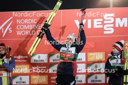 26.11.2022, Ruka, Finland (FIN): Jarl Magnus Riiber (NOR), (l-r) - FIS world cup nordic combined men, individual gundersen HS142/10km, Ruka (FIN). www.nordicfocus.com. © Thibaut/NordicFocus. Every downloaded picture is fee-liable.