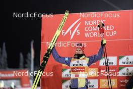 26.11.2022, Ruka, Finland (FIN): Julian Schmid (GER), (l-r) - FIS world cup nordic combined men, individual gundersen HS142/10km, Ruka (FIN). www.nordicfocus.com. © Thibaut/NordicFocus. Every downloaded picture is fee-liable.