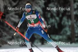 26.11.2022, Ruka, Finland (FIN): Gasper Brecl (SLO) - FIS world cup nordic combined men, individual gundersen HS142/10km, Ruka (FIN). www.nordicfocus.com. © Modica/NordicFocus. Every downloaded picture is fee-liable.