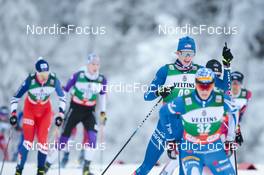 27.11.2022, Ruka, Finland (FIN): Jared Shumate (USA) - FIS world cup nordic combined men, mass HS142/10km, Ruka (FIN). www.nordicfocus.com. © Modica/NordicFocus. Every downloaded picture is fee-liable.