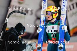 27.11.2022, Ruka, Finland (FIN): Leevi Mutru (FIN) - FIS world cup nordic combined men, mass HS142/10km, Ruka (FIN). www.nordicfocus.com. © Thibaut/NordicFocus. Every downloaded picture is fee-liable.