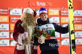 27.11.2022, Ruka, Finland (FIN): Matteo Baud (FRA), (l-r) - FIS world cup nordic combined men, mass HS142/10km, Ruka (FIN). www.nordicfocus.com. © Thibaut/NordicFocus. Every downloaded picture is fee-liable.