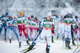 27.11.2022, Ruka, Finland (FIN): Einar Luraas Oftebro (NOR) - FIS world cup nordic combined men, mass HS142/10km, Ruka (FIN). www.nordicfocus.com. © Modica/NordicFocus. Every downloaded picture is fee-liable.