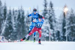 03.12.2022, Lillehammer, Norway (NOR): Stefan Rettenegger (AUT) - FIS world cup nordic combined men, individual gundersen HS100/10km, Lillehammer (NOR). www.nordicfocus.com. © Modica/NordicFocus. Every downloaded picture is fee-liable.