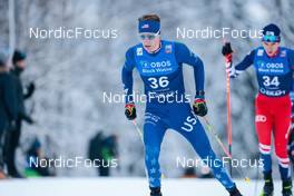 03.12.2022, Lillehammer, Norway (NOR): Benjamin Loomis (USA) - FIS world cup nordic combined men, individual gundersen HS100/10km, Lillehammer (NOR). www.nordicfocus.com. © Modica/NordicFocus. Every downloaded picture is fee-liable.