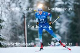 03.12.2022, Lillehammer, Norway (NOR): Gasper Brecl (SLO) - FIS world cup nordic combined men, individual gundersen HS100/10km, Lillehammer (NOR). www.nordicfocus.com. © Modica/NordicFocus. Every downloaded picture is fee-liable.