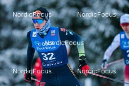 03.12.2022, Lillehammer, Norway (NOR): Jakob Lange (GER) - FIS world cup nordic combined men, individual gundersen HS100/10km, Lillehammer (NOR). www.nordicfocus.com. © Modica/NordicFocus. Every downloaded picture is fee-liable.