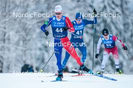 03.12.2022, Lillehammer, Norway (NOR): Antoine Gerard (FRA) - FIS world cup nordic combined men, individual gundersen HS100/10km, Lillehammer (NOR). www.nordicfocus.com. © Modica/NordicFocus. Every downloaded picture is fee-liable.