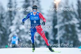03.12.2022, Lillehammer, Norway (NOR): Laurent Muhlethaler (FRA) - FIS world cup nordic combined men, individual gundersen HS100/10km, Lillehammer (NOR). www.nordicfocus.com. © Modica/NordicFocus. Every downloaded picture is fee-liable.