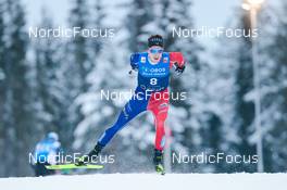 03.12.2022, Lillehammer, Norway (NOR): Laurent Muhlethaler (FRA) - FIS world cup nordic combined men, individual gundersen HS100/10km, Lillehammer (NOR). www.nordicfocus.com. © Modica/NordicFocus. Every downloaded picture is fee-liable.