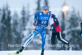 03.12.2022, Lillehammer, Norway (NOR): Eero Hivronen (FIN) - FIS world cup nordic combined men, individual gundersen HS100/10km, Lillehammer (NOR). www.nordicfocus.com. © Modica/NordicFocus. Every downloaded picture is fee-liable.
