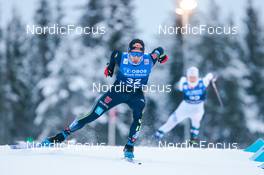 03.12.2022, Lillehammer, Norway (NOR): Jakob Lange (GER) - FIS world cup nordic combined men, individual gundersen HS100/10km, Lillehammer (NOR). www.nordicfocus.com. © Modica/NordicFocus. Every downloaded picture is fee-liable.